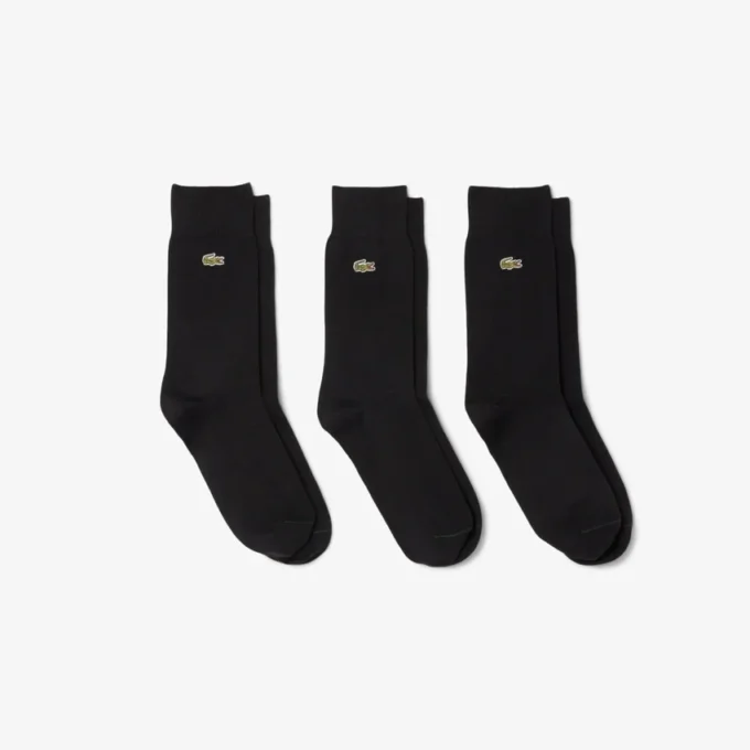 ユニセックス 3足セット ロングソックス