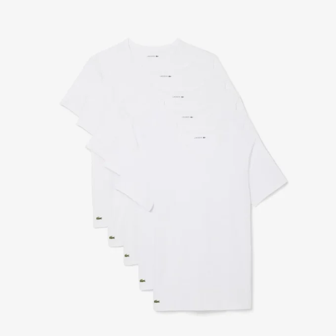 メンズ 5枚セット スリムフィット アンダーシャツ
