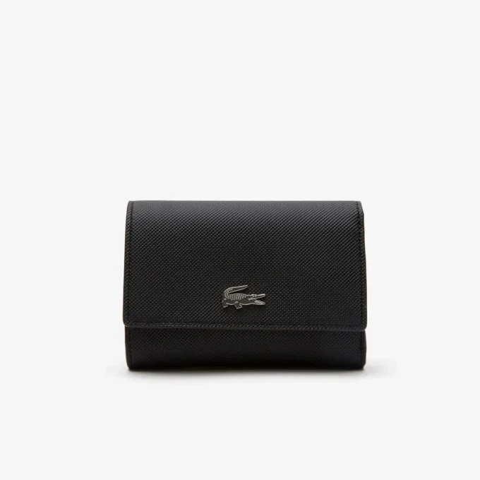 Anna スナップ留めフラップ財布