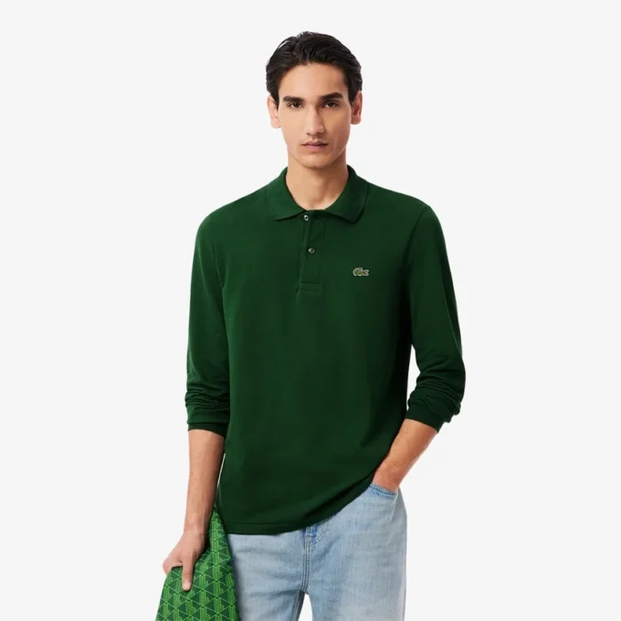 メンズ クラシックフィット ロングスリーブ L.12.12 ポロシャツ メンズ クラシックフィット ロングスリーブ L.12.12 ポロシャツ