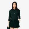 レディース スリムフィット L.12.12 ストレッチ ミニピケ ポロシャツ レディース スリムフィット L.12.12 ストレッチ ミニピケ ポロシャツ