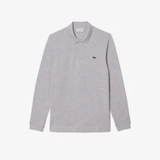 メンズ スリムフィット L.12.12 長袖ポロシャツ