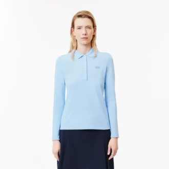 レディース スリムフィット L.12.12 ストレッチ ミニピケ ポロシャツ レディース スリムフィット L.12.12 ストレッチ ミニピケ ポロシャツ