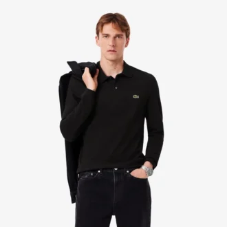 メンズ スリムフィット L.12.12 長袖ポロシャツ メンズ スリムフィット L.12.12 長袖ポロシャツ