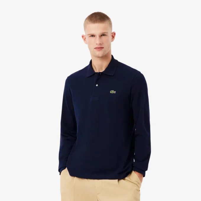 メンズ クラシックフィット ロングスリーブ L.12.12 ポロシャツ メンズ クラシックフィット ロングスリーブ L.12.12 ポロシャツ