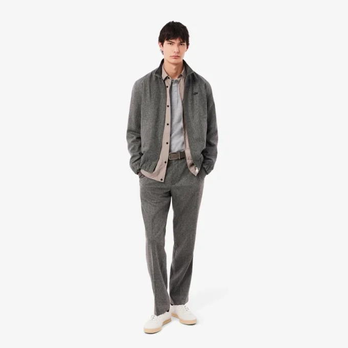 メンズ スリムフィット L.12.12 ピケ ポロシャツ メンズ スリムフィット L.12.12 ピケ ポロシャツ