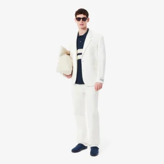 メンズ ボールドストライプ クラシックフィット L.12.12 ポロシャツ