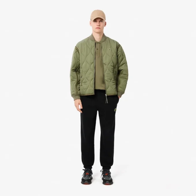 ユニセックス ルーズフィット L.12.12 ピケバッジ ポロシャツ ユニセックス ルーズフィット L.12.12 ピケバッジ ポロシャツ