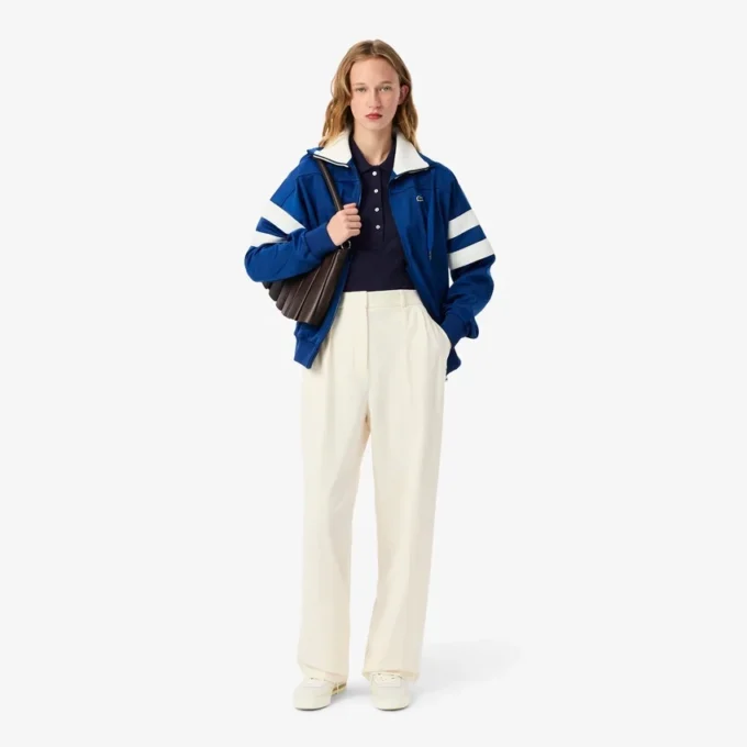 レディース スリムフィット L.12.12 ストレッチ ミニピケ ポロシャツ レディース スリムフィット L.12.12 ストレッチ ミニピケ ポロシャツ