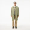 メンズ クラシックフィット L.12.12 ストライプ プチピケ ポロシャツ メンズ クラシックフィット L.12.12 ストライプ プチピケ ポロシャツ