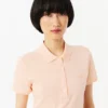 レディース L.12.12 スリムフィット ストレッチ ミニピケ ポロシャツ レディース L.12.12 スリムフィット ストレッチ ミニピケ ポロシャツ