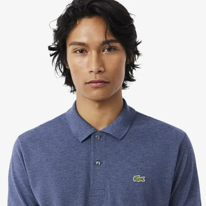 メンズ クラシックフィット L.12.12 ヘザーポロシャツ メンズ クラシックフィット L.12.12 ヘザーポロシャツ