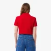 レディース L.12.12 スリムフィット ストレッチ ミニピケ ポロシャツ レディース L.12.12 スリムフィット ストレッチ ミニピケ ポロシャツ