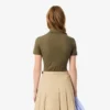 レディース L.12.12 スリムフィット ストレッチ ミニピケ ポロシャツ レディース L.12.12 スリムフィット ストレッチ ミニピケ ポロシャツ