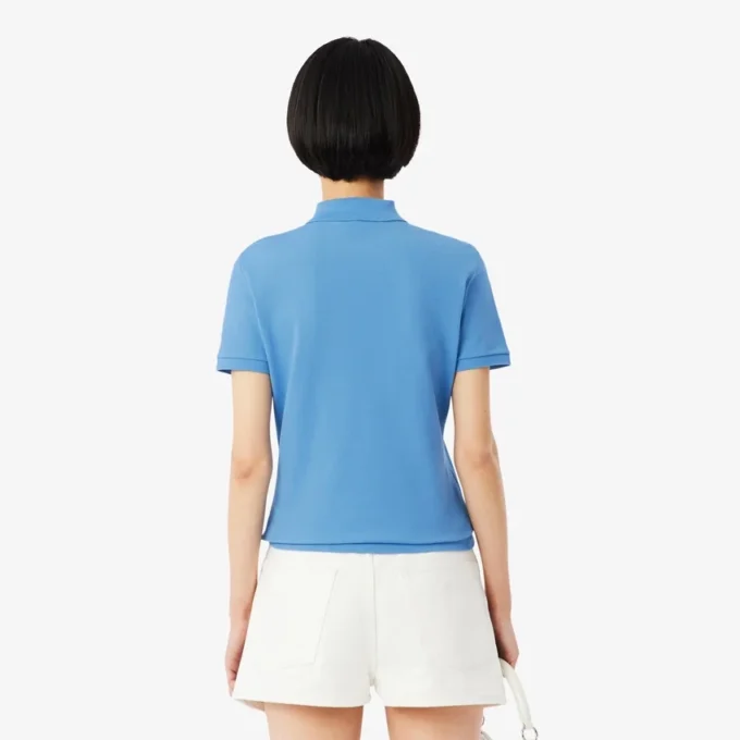 レディース L.12.12 スリムフィット ストレッチ ミニピケ ポロシャツ レディース L.12.12 スリムフィット ストレッチ ミニピケ ポロシャツ