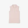 レディース スリムフィット L.12.12 ノースリーブ ストレッチ ポロシャツ レディース スリムフィット L.12.12 ノースリーブ ストレッチ ポロシャツ