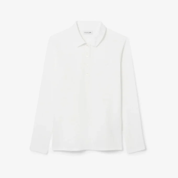 レディース スリムフィット L.12.12 ストレッチ ミニピケ ポロシャツ レディース スリムフィット L.12.12 ストレッチ ミニピケ ポロシャツ