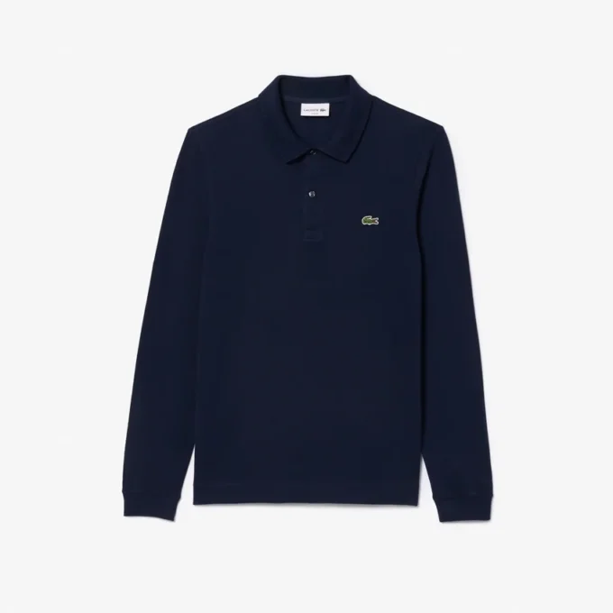 メンズ スリムフィット L.12.12 長袖ポロシャツ メンズ スリムフィット L.12.12 長袖ポロシャツ