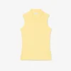 レディース スリムフィット L.12.12 ノースリーブ ストレッチ ポロシャツ レディース スリムフィット L.12.12 ノースリーブ ストレッチ ポロシャツ