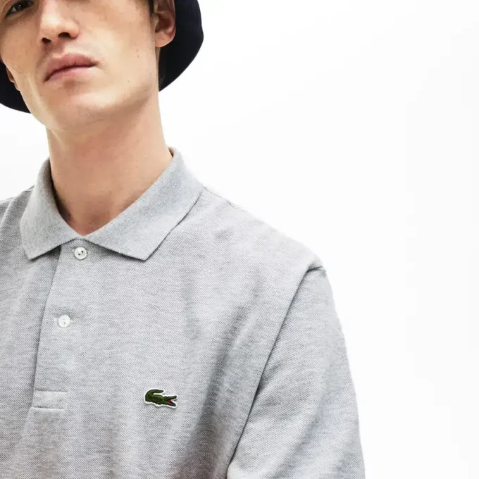 メンズ クラシックフィット L.12.12 ヘザーポロシャツ メンズ クラシックフィット L.12.12 ヘザーポロシャツ