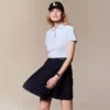 レディース L.12.12 スリムフィット ストレッチ ミニピケ ポロシャツ レディース L.12.12 スリムフィット ストレッチ ミニピケ ポロシャツ