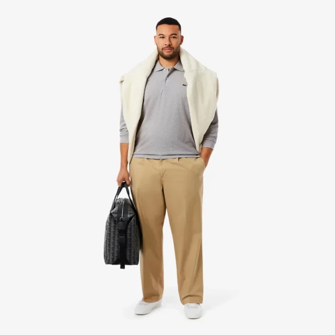 メンズ クラシックフィット ロングスリーブ L.12.12 ポロシャツ メンズ クラシックフィット ロングスリーブ L.12.12 ポロシャツ