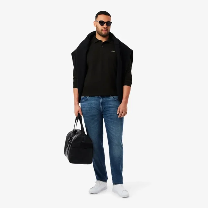 メンズ スリムフィット L.12.12 長袖ポロシャツ メンズ スリムフィット L.12.12 長袖ポロシャツ