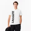 メンズ レギュラーフィット Lacoste ムーブメント プリント ポロシャツ メンズ レギュラーフィット Lacoste ムーブメント プリント ポロシャツ