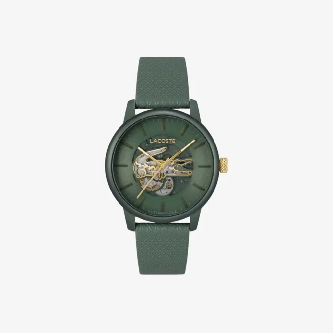 Lacoste.12.12 オートマチック レザー時計