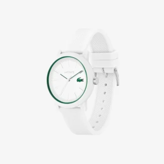 Lacoste 12.12 ホワイト シリコンストラップ 時計