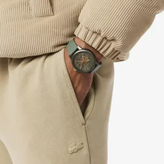 Lacoste.12.12 オートマチック レザー時計