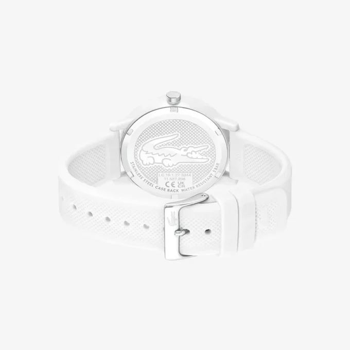 Lacoste 12.12 ホワイト シリコンストラップ 時計