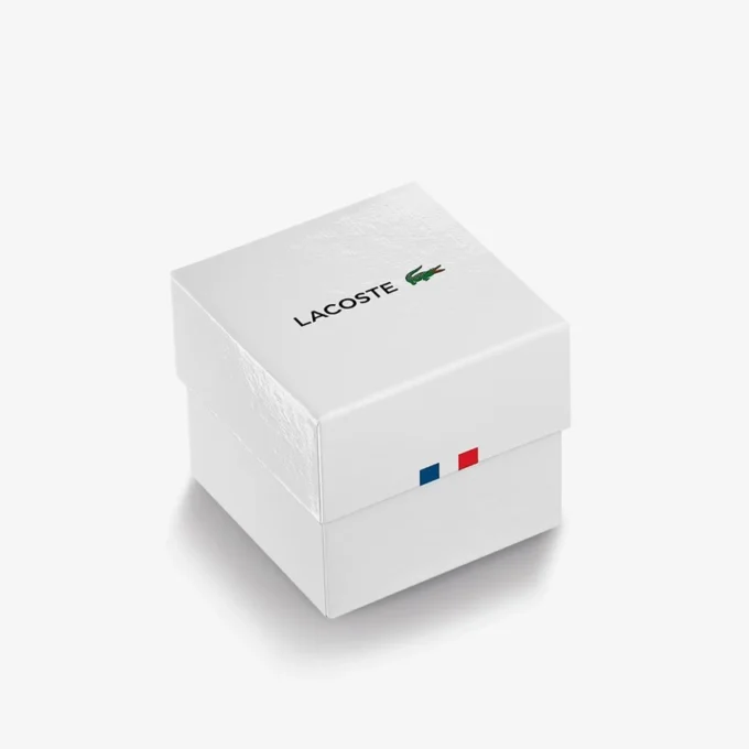 Lacoste.12.12 Move 3針時計 ブラック シリコン