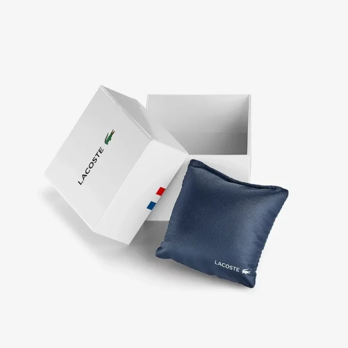Lacoste.12.12 Move 3針時計 ブラック シリコン