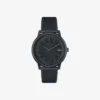Lacoste.12.12 Move 3針時計 ブラック シリコン