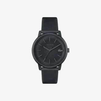 Lacoste.12.12 Move 3針時計 ブラック シリコン