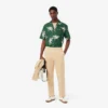 メンズ リラックスフィット レナ Lacoste プリントシャツ
