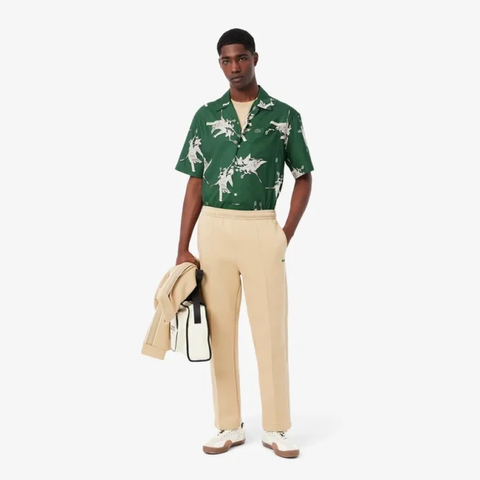 メンズ リラックスフィット レナ Lacoste プリントシャツ