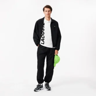 メンズ レギュラーフィット Lacoste ムーブメント プリント ポロシャツ