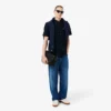 Lacoste クラシック フラップクロージャー サッチェル Lacoste クラシック フラップクロージャー サッチェル