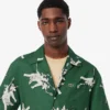メンズ リラックスフィット レナ Lacoste プリントシャツ