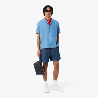Lacoste Club グレインレザー クラッチ
