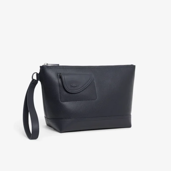 Lacoste Club グレインレザー クラッチ