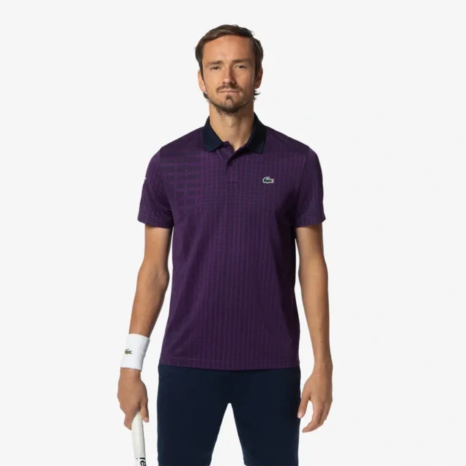 メンズ Lacoste Tennis × ダニール・メドベージェフ ポロシャツ メンズ Lacoste Tennis × ダニール・メドベージェフ ポロシャツ
