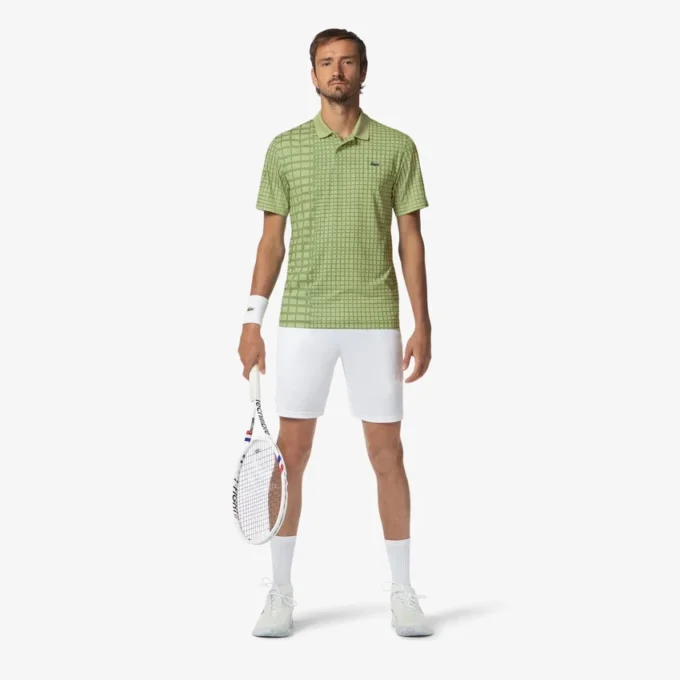 メンズ Lacoste Tennis × ダニール・メドベージェフ ポロシャツ メンズ Lacoste Tennis × ダニール・メドベージェフ ポロシャツ