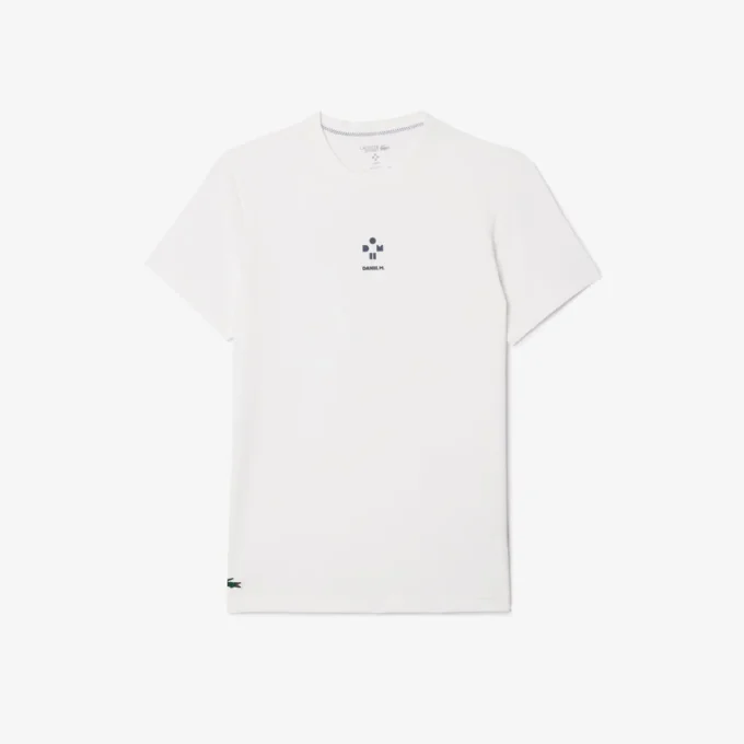 メンズ Lacoste Tennis × ダニール・メドベージェフ Ultra Dry Tシャツ メンズ Lacoste Tennis × ダニール・メドベージェフ Ultra Dry Tシャツ