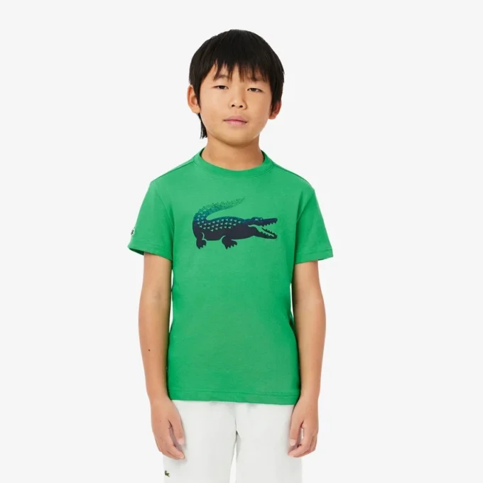 キッズ Lacoste × ダニール・メドベージェフ Ultra Dry Tシャツ キッズ Lacoste × ダニール・メドベージェフ Ultra Dry Tシャツ