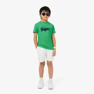 キッズ Lacoste × ダニール・メドベージェフ Ultra Dry Tシャツ
