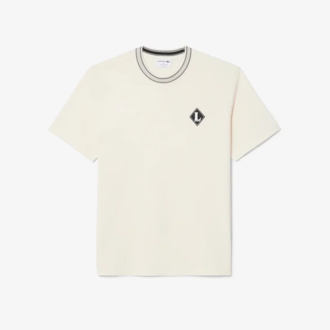 「Made in France」バッジをあしらったTシャツ 「Made in France」バッジをあしらったTシャツ