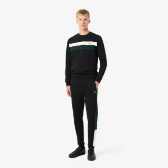 メンズ テーパードレッグ フリース スウェットパンツ